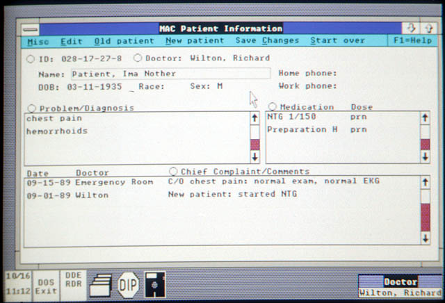 CaseTrack: Windows 2.1 version (1988)